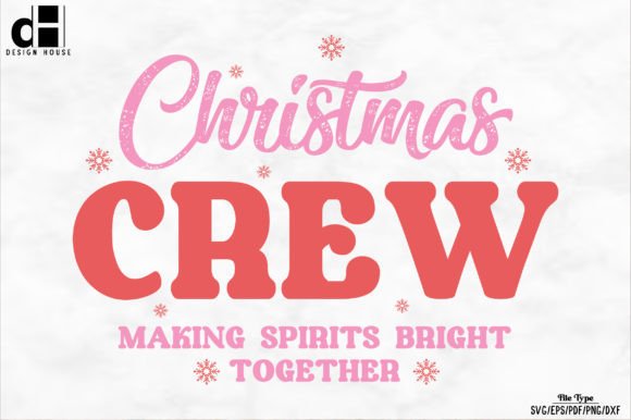 Christmas Crew SVG PNG Design
