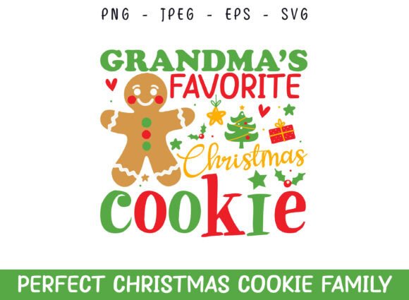 Grandma's Favorite Christmas Cookie SVG