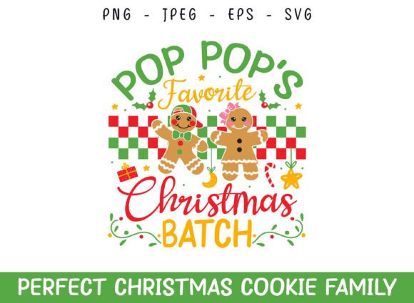 Pop Pop's Favorite Christmas Cookie SVG